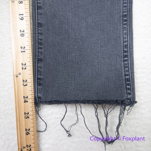 NEW Madewell Stovepipe Jeans in Banberry Wash: Raw-Hem Edition, 27 - Picture 7 of 15
